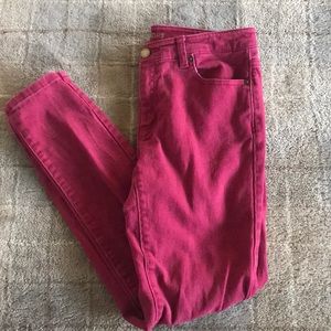 Burgundy Michael kors pants - skinny